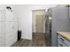 Convenient laundry room with washer, dryer, and cabinets at 2811 Grandview Ln, Greenwood, IN 46143