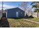 Backyard shed providing extra storage space, situated in a well-maintained outdoor area at 404 N Gray St, Indianapolis, IN 46201