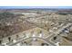 Aerial view of the 7414 Glen Park Way location, showing the surrounding neighborhood and landscape at 7414 Glen Park Way, Indianapolis, IN 46259