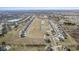 Aerial view of the community, showcasing the layout of the neighborhood and surrounding amenities at 7414 Glen Park Way, Indianapolis, IN 46259