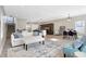 Open concept living space with kitchen, dining, and living areas at 1446 E Naomi St, Indianapolis, IN 46203