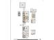 Detailed floor plan showcasing the layout of the first and second floors, including room dimensions and optional features at 1721 Real St, Indianapolis, IN 46240