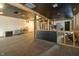Unfinished interior with exposed beams and hardwood floors at 3324 Prospect St, Indianapolis, IN 46203