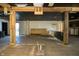 Unfinished interior with exposed beams and hardwood floors at 3324 Prospect St, Indianapolis, IN 46203