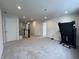 Upper hallway with carpeted floor and access to bedrooms at 3406 Preakness St, Whitestown, IN 46075