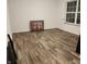 Spacious basement with wood-look tile flooring at 5154 Bramwell Ln, Whitestown, IN 46075