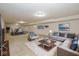 Finished basement featuring living and dining spaces perfect for relaxing and entertaining at 6540 Avalon Blvd, Avon, IN 46123