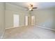 Spacious bedroom with ceiling fan and ample closet space at 6540 Avalon Blvd, Avon, IN 46123
