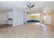 Open floor plan living area with kitchen and dining views at 6540 Avalon Blvd, Avon, IN 46123