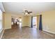 Sunroom with access to backyard and neutral decor at 6540 Avalon Blvd, Avon, IN 46123
