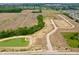 Aerial view of land being developed into a new housing community at 6636 Sulgrove Pl, Indianapolis, IN 46221