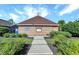 Pool cabana featuring well maintained landscaping at 8104 Pocket Hollow Ct, Indianapolis, IN 46256