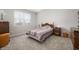 Cozy bedroom with a double bed and plenty of closet space at 829 Stark St, Greenfield, IN 46140
