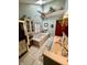 Large bathroom with double vanity, jetted tub, and skylight at 868 N Raceway Rd, Indianapolis, IN 46234