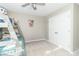 bedroom with bunk beds and large closet at 881 E 226Th St, Sheridan, IN 46069