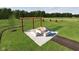 Community features a fire pit with seating and pergola at 9711 Palermo Ave, Indianapolis, IN 46239