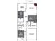 Two-story home floor plan features primary bedroom, 2-car garage, and open concept living area at 9711 Palermo Ave, Indianapolis, IN 46239
