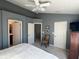 Large bedroom with multiple closets and ensuite bathroom at 15365 Mystic Rock Dr, Carmel, IN 46033