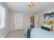 Charming bedroom with a bed and built-in closet at 1716 Westwood Dr, Anderson, IN 46011