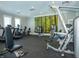 Fitness center with various exercise equipment at 6349 Granby Dr, Whitestown, IN 46075