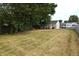 Large backyard with home and patio visible at 2606 13Th St, Columbus, IN 47201