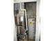 Home mechanical room, including furnace and hot water heater at 2606 13Th St, Columbus, IN 47201