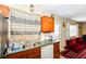 View of kitchen sink, dishwasher, and wood cabinets at 3153 Arbutus Dr, Indianapolis, IN 46224