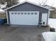 Detached two-car garage with automatic door opener and extra storage at 319 W 46Th St, Indianapolis, IN 46208