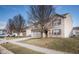 Two-story house with beige siding and attached garage at 3721 Rinehall Dr, Indianapolis, IN 46235