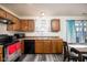 Well-equipped kitchen featuring ample cabinetry and modern appliances at 3721 Rinehall Dr, Indianapolis, IN 46235