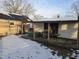 Backyard patio with a roof overhang, outdoor furniture, and an in-ground hot tub at 604 Gooseberry Ln, Greenwood, IN 46143