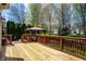 Deck offers an outdoor relaxing space with a view of the backyard and a pergola at 12596 Autumn Gate Way, Carmel, IN 46033