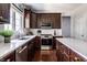 Bright kitchen with quartz countertops, stainless appliances, and ample cabinet space at 12596 Autumn Gate Way, Carmel, IN 46033