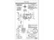 Plot plan showing house placement, lot dimensions, and surrounding features at 13359 Vickery Ridge Dr, Fishers, IN 46037