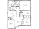 Upper floor plan featuring Primary bedroom, bedrooms, and a loft at 250 Ambassador Dr, Pittsboro, IN 46167