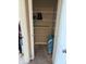 Walk-in closet with white wire shelving provides ample storage for luggage and other items at 251 Dyson Dr, Whiteland, IN 46184