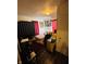 Cozy bedroom with a double bed and dark headboard at 2615 Baltimore Ave, Indianapolis, IN 46218