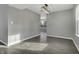 Dining room with hardwood floors and large windows at 297 Van Buren St, Greenfield, IN 46140
