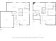 Two-story home floor plan, featuring 3 bedrooms, 3 baths, garage and open floor plan at 297 Van Buren St, Greenfield, IN 46140