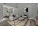 Open living and dining area with modern decor and a neutral color palette at 297 Van Buren St, Greenfield, IN 46140