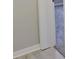 White baseboard detail in basement hallway at 3153 N Layman Ave, Indianapolis, IN 46218