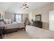Spacious main bedroom with high ceiling and large dresser at 6711 Colville Pl, Indianapolis, IN 46236
