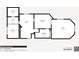 First floor layout showing a great room, kitchen, and bedroom at 857 S Tompkins St, Shelbyville, IN 46176
