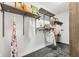 Large walk-in closet with custom shelving and hanging space at 8810 W Tulip Tree Dr, Muncie, IN 47304