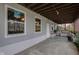 Unfinished basement with covered patio and exterior access at 1084 Chipmunk Ln, Pendleton, IN 46064