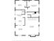 Main floor plan with primary bedroom, kitchen, and living room at 1084 Chipmunk Ln, Pendleton, IN 46064