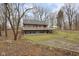 Log home with deck and large backyard at 1084 Chipmunk Ln, Pendleton, IN 46064