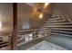 Spacious loft area with wood ceiling and flooring at 1084 Chipmunk Ln, Pendleton, IN 46064