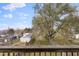View from balcony of backyard and neighboring houses at 128 Wisconsin St, Indianapolis, IN 46225