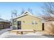 View of backyard with a shed and a deck at 1418 S New Jersey St, Indianapolis, IN 46225